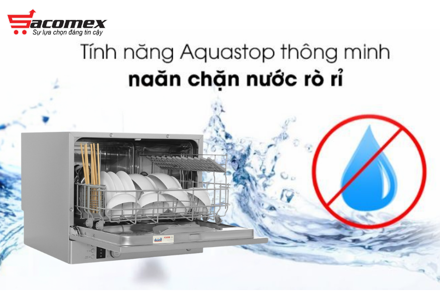 Tiện ích thông minh của máy rửa bát Bosch độc lập SKS62E38EU