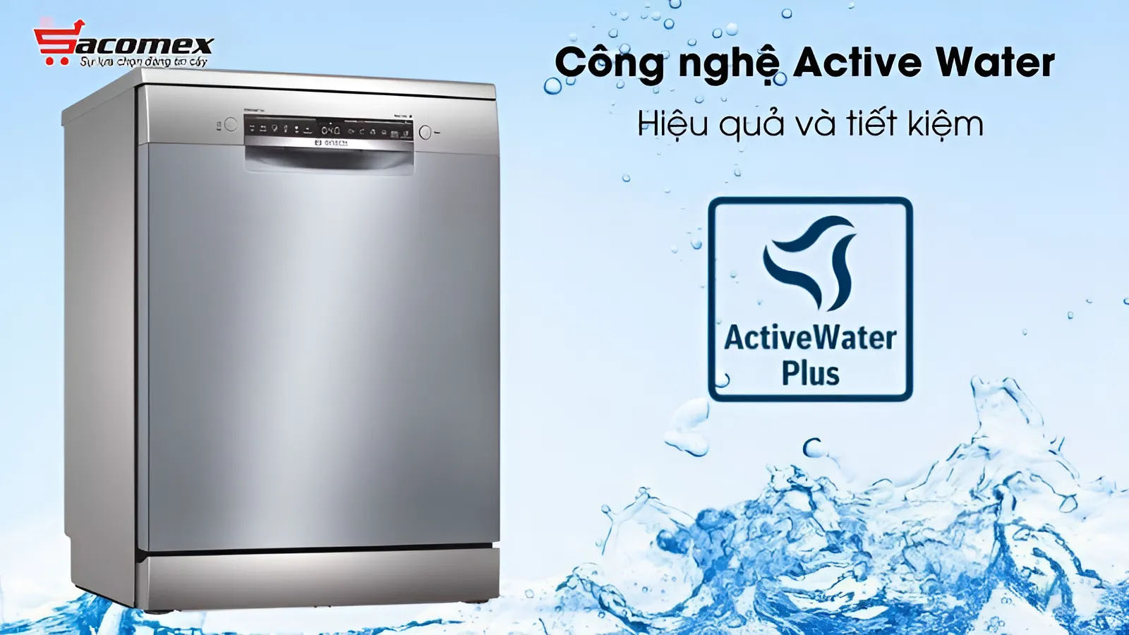 Lý do chọn máy rửa chén Bosch