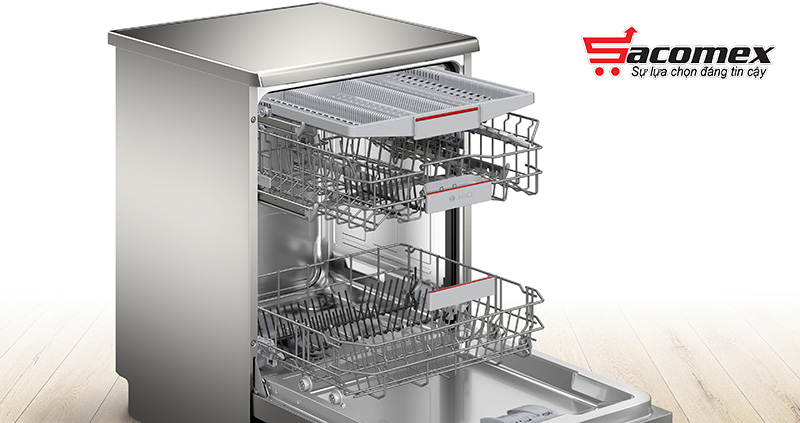 Tổng quan thiết kế của máy rửa bát Bosch độc lập SMS4EMI06E