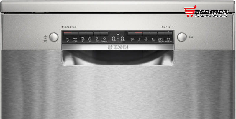 Tổng quan thiết kế của máy rửa bát Bosch độc lập SMS4EMI06E