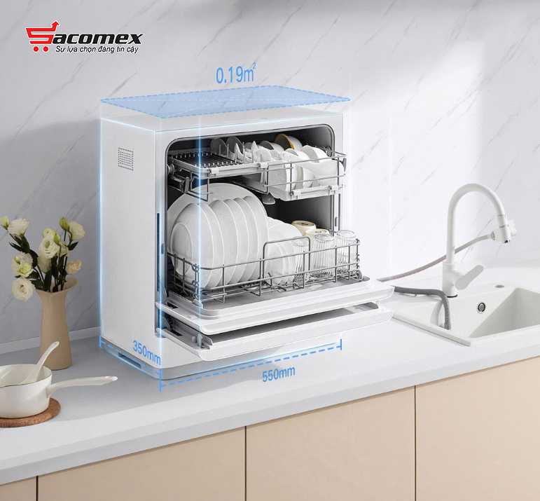 Máy rửa chén mini