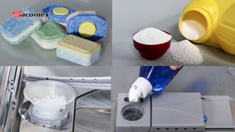 Chuẩn bị trước khi sử dụng máy rửa chén