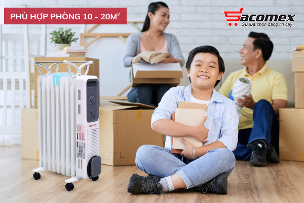  Ứng dụng thực tế của máy sưởi Fujihome OH849