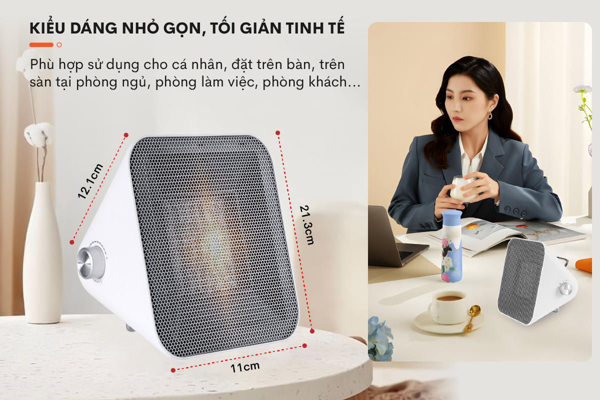Top 10 máy sưởi gốm tốt nhất 2024