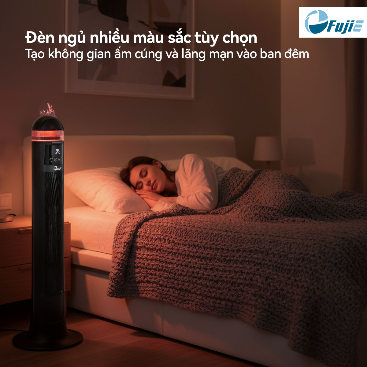 Đặc điểm nổi bật của máy sưởi gốm Fujie VH221