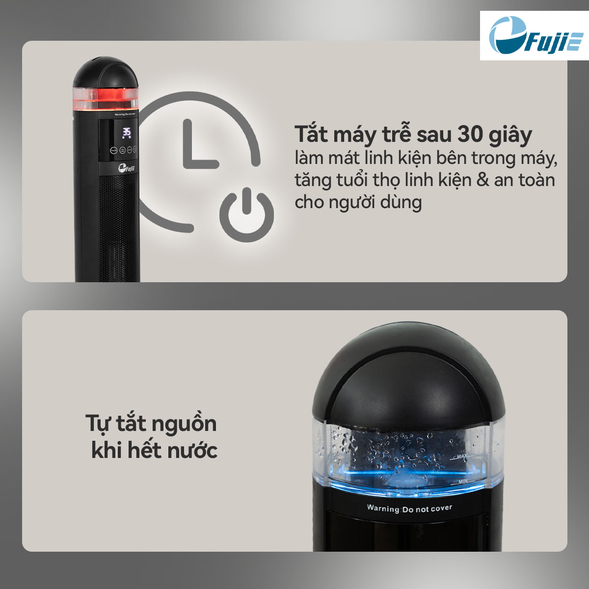 Đặc điểm nổi bật của máy sưởi gốm Fujie VH221