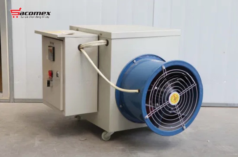 Nguyên lý hoạt động của máy sưởi công nghiệp