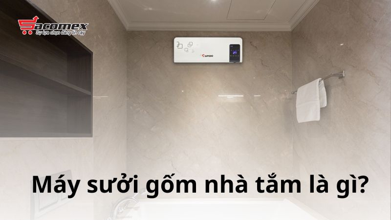 Máy sưởi gốm nhà tắm là gì?
