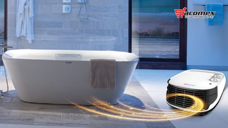 Tiêu chí chọn máy sưởi gốm nhà tắm an toàn, tiết kiệm điện