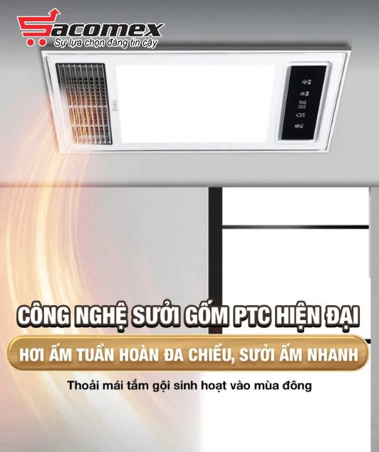 Top 5 máy sưởi phòng tắm được ưa chuộng 2024