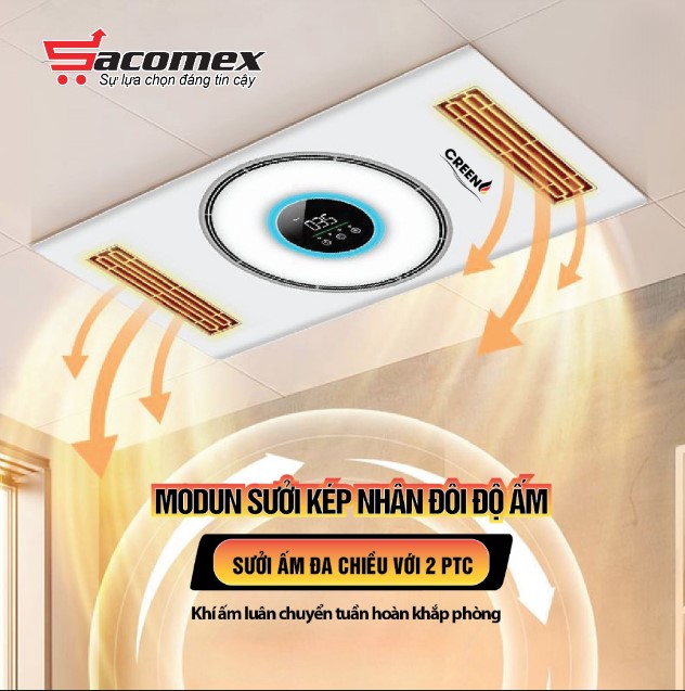 Top 5 máy sưởi phòng tắm được ưa chuộng 2024