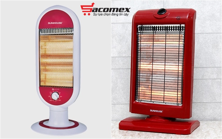 Quạt sưởi bằng đèn Halogen