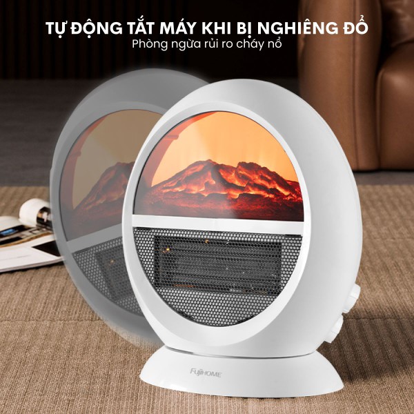 Đặc điểm nổi bật của quạt sưởi để bàn Fujihome FH09