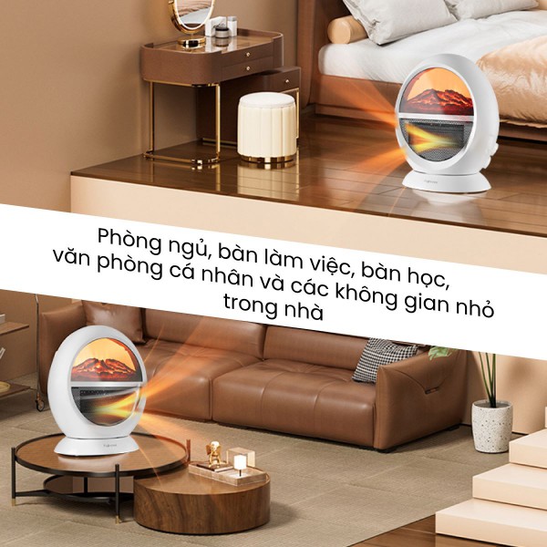 Đặc điểm nổi bật của quạt sưởi để bàn Fujihome FH09