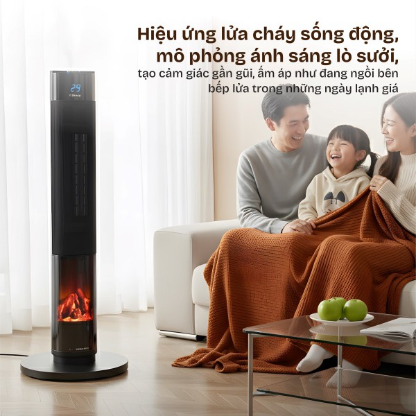 Đặc điểm nổi bật của quạt sưởi gốm Fujihome FH1950