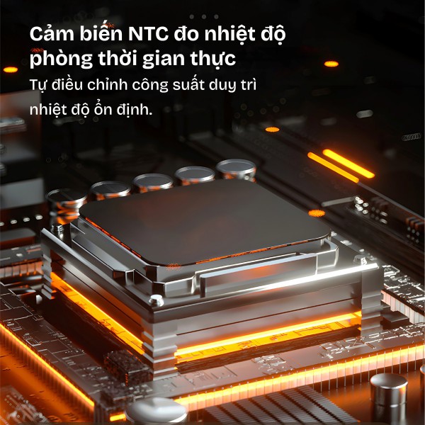 Đặc điểm nổi bật của quạt sưởi gốm điều khiển bằng giọng nói Fujihome FH3303