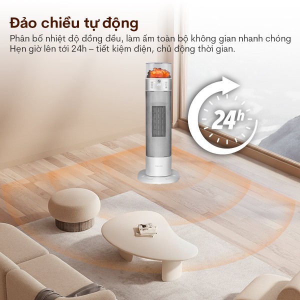 Đặc điểm nổi bật của quạt sưởi gốm Fujihome FH3100E