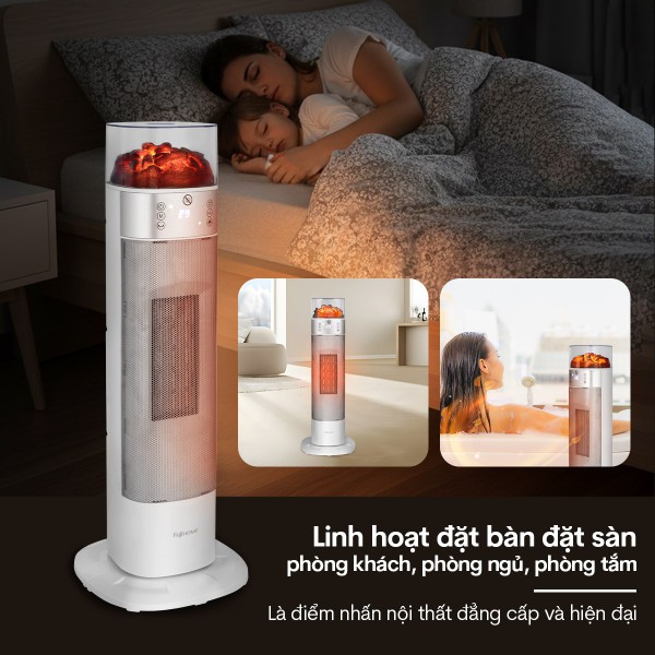Đặc điểm nổi bật của quạt sưởi gốm Fujihome FH3100E