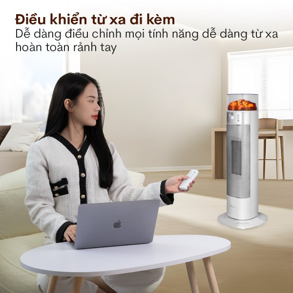 Đặc điểm nổi bật của quạt sưởi gốm Fujihome FH3100E