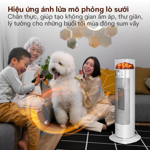 Đặc điểm nổi bật của quạt sưởi gốm Fujihome FH3100E