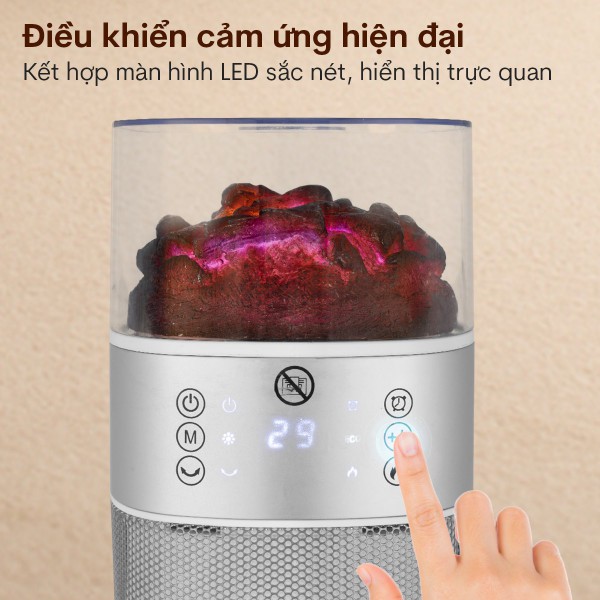 Đặc điểm nổi bật của quạt sưởi gốm Fujihome FH3100E