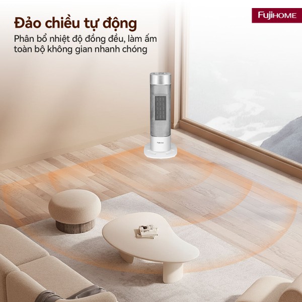 Đặc điểm nổi bật của quạt sưởi gốm Fujihome FH3100M