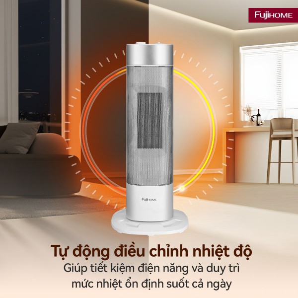 Đặc điểm nổi bật của quạt sưởi gốm Fujihome FH3100M