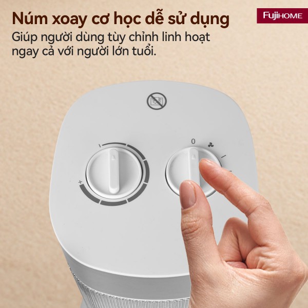 Đặc điểm nổi bật của quạt sưởi gốm Fujihome FH3100M
