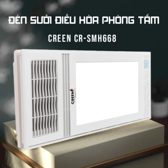 quạt sưởi nhà tắm thông minh CR-SMH668