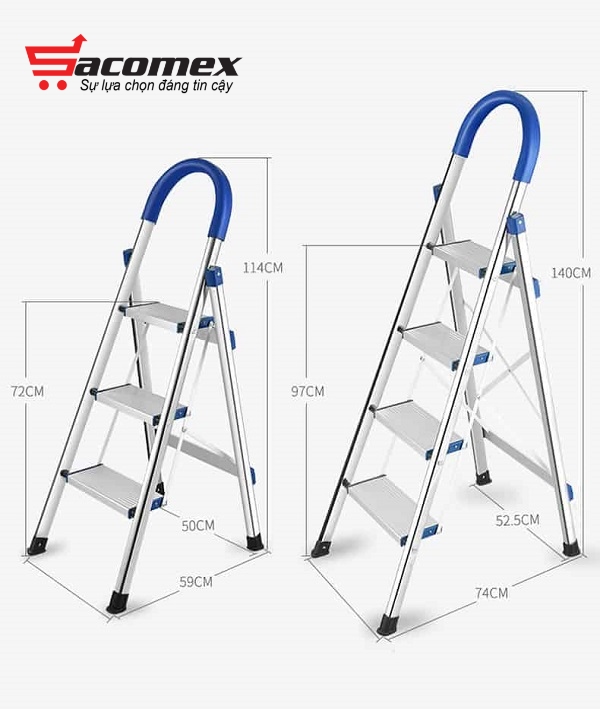  Thiết kế nổi bật của thang ghế gia đình Ninda NDI-04