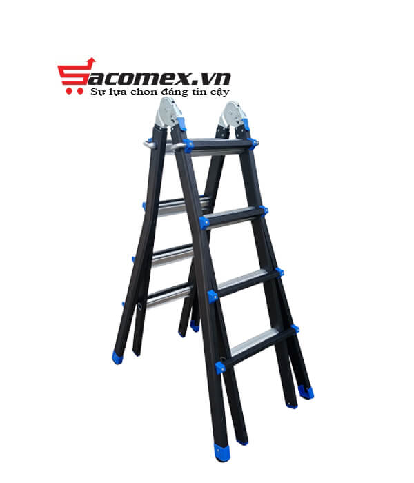 Giới thiệu về Thang nhôm rút 4 đoạn Advindeq AML44B