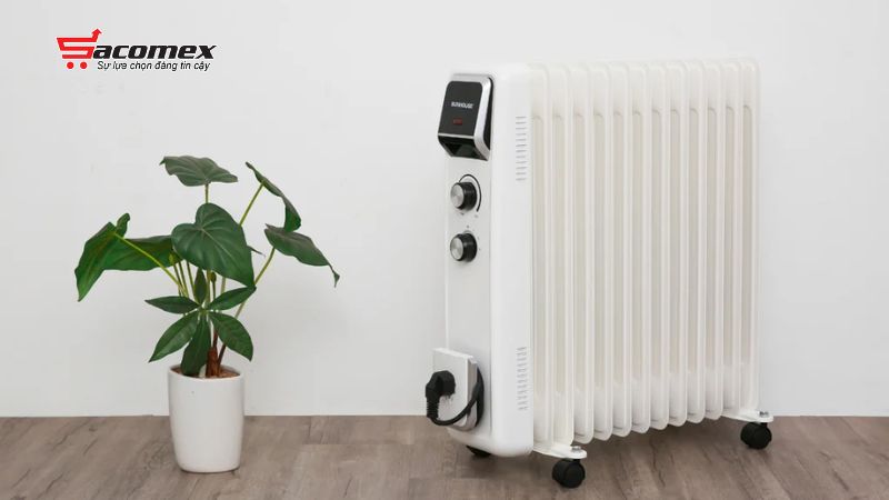 5 lý do nên chọn mua máy sưởi dầu