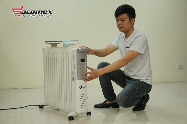 5 lý do nên chọn mua máy sưởi dầu