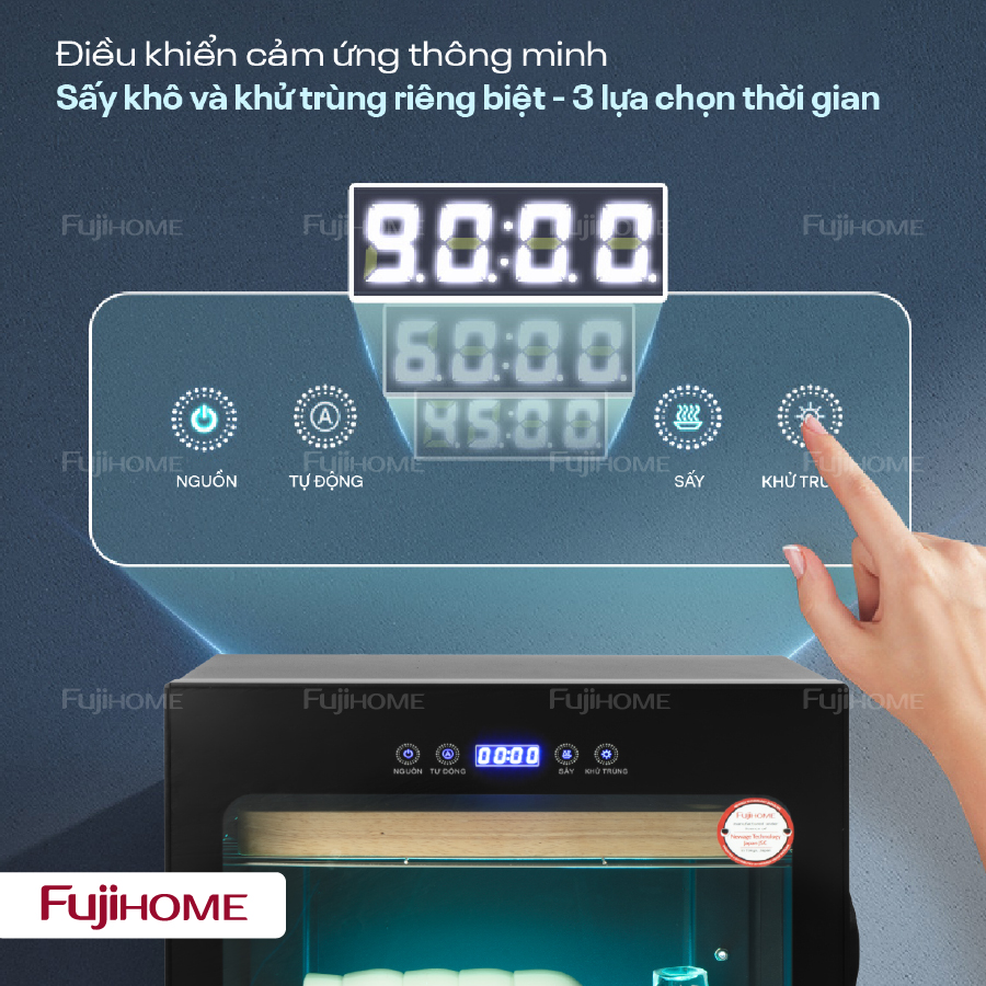 tủ sấy chén bát tiệt trùng Fujihome DD128