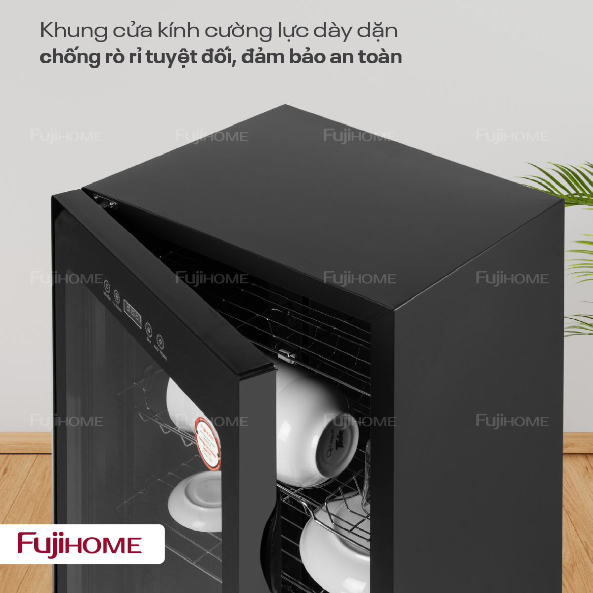 tủ sấy chén bát tiệt trùng Fujihome DD128