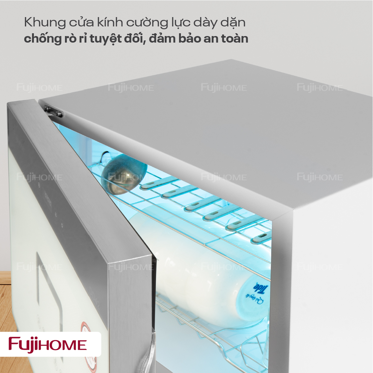 tủ sấy chén bát tiệt trùng Fujihome DD42