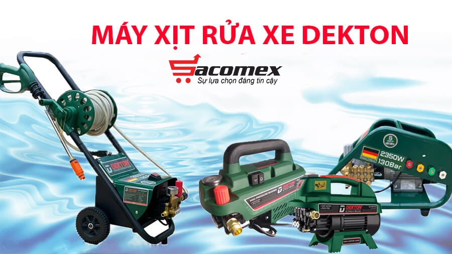máy rửa xe Dekton