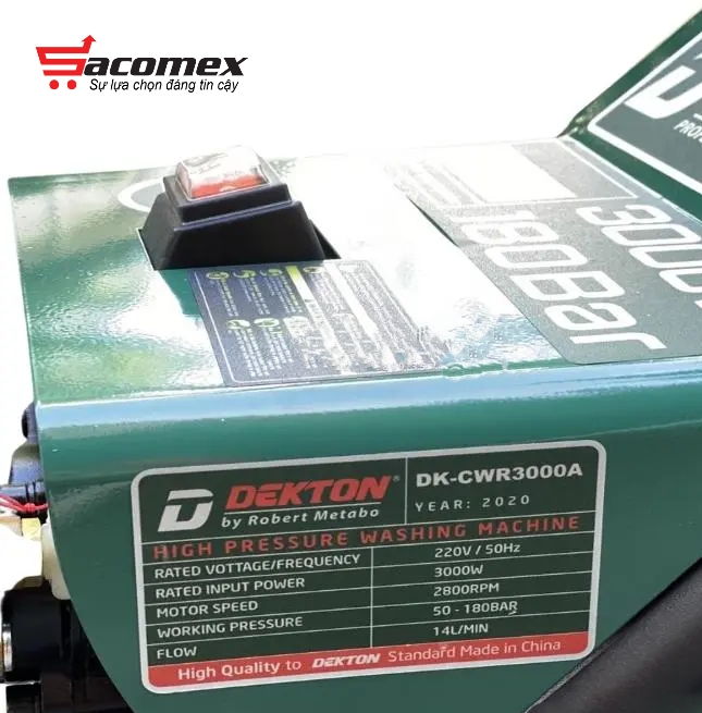 Đặc điểm nổi bật của máy rửa xe Dekton DK-CWR3000A - 3000W