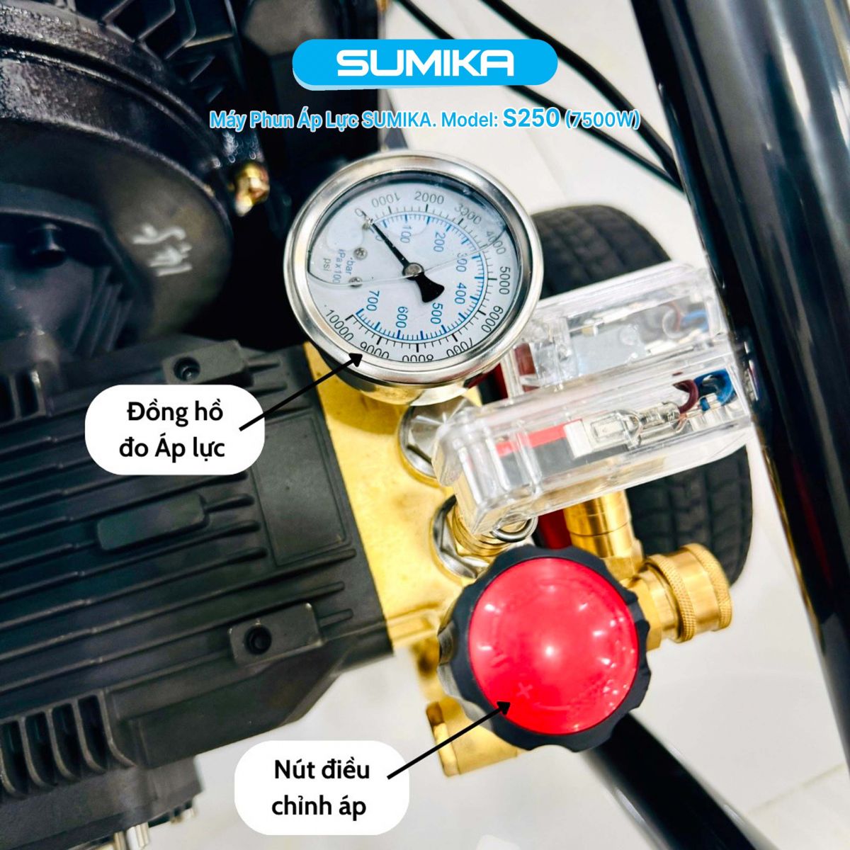 Đặc điểm nổi bật của máy xịt rửa siêu cao áp Sumika S250