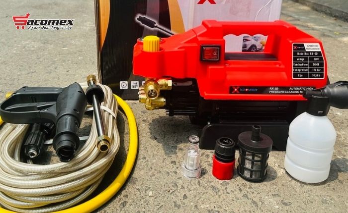 Review top 8 máy xịt rửa xe tự hút nước mạnh nhất