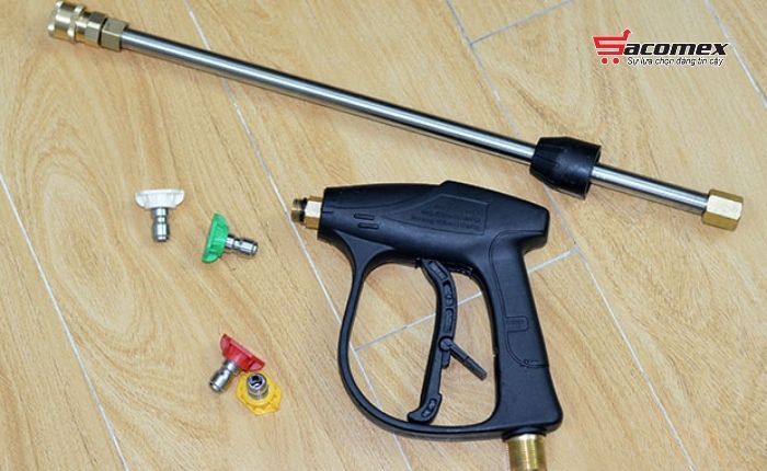 Phân lại các thành phần chính của vòi xịt