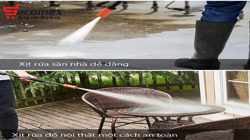 Ứng dụng máy xịt rửa YILI YLQ4420G-T4