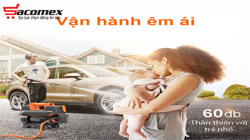 Máy rửa xe YILI YLQ4420G-T4 vận hành êm ái