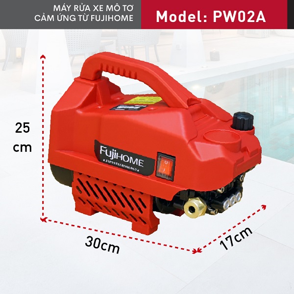 Ưu điểm nổi bật của máy rửa xe Fujihome PW02A