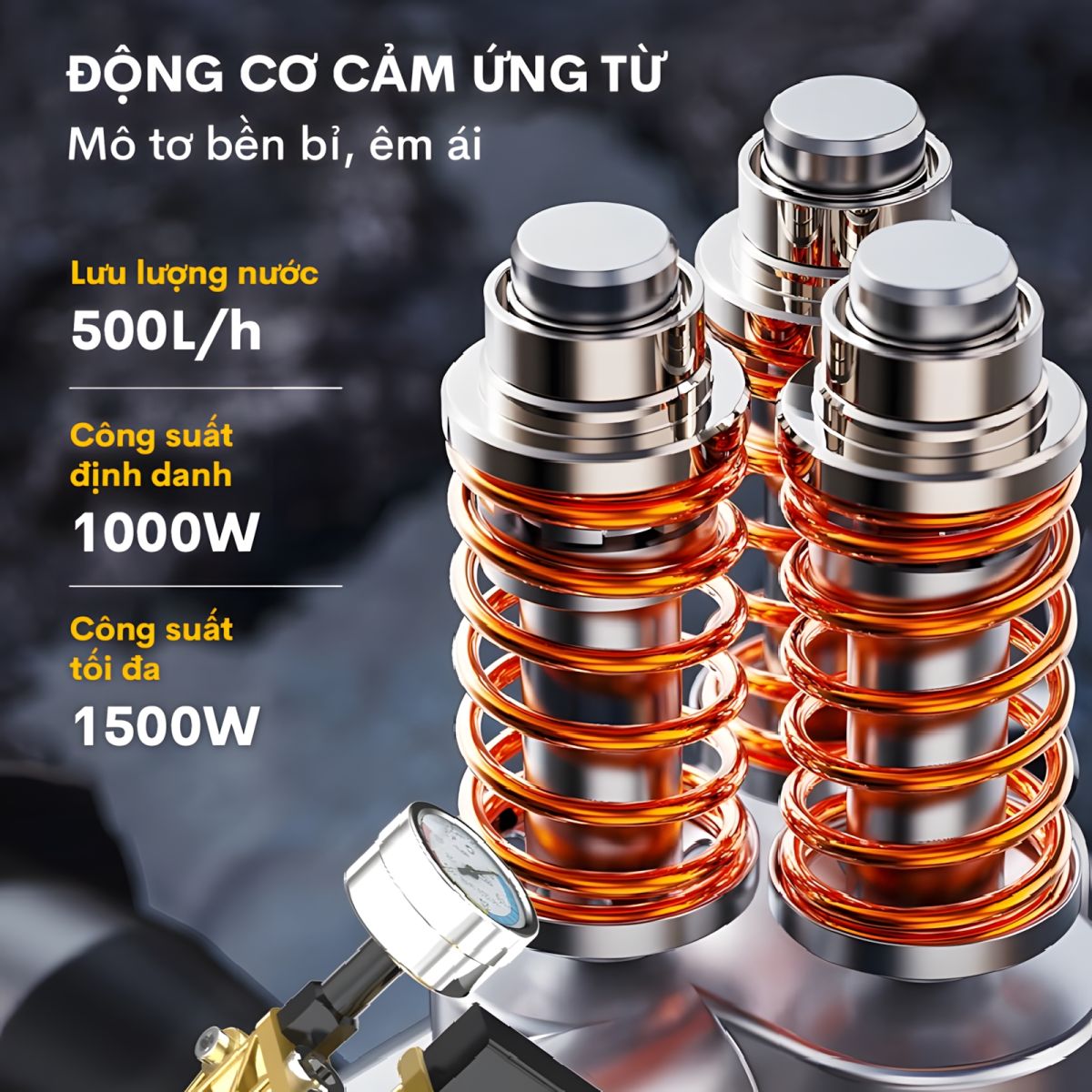 Ưu điểm nổi bật của máy rửa xe Fujihome PWX5B