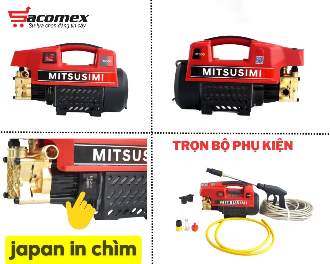 Máy xịt rửa xe Mitsusimi