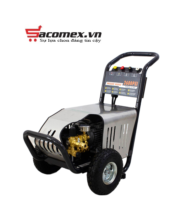 Giới thiệu máy phun rửa áp lực cao Promac M26