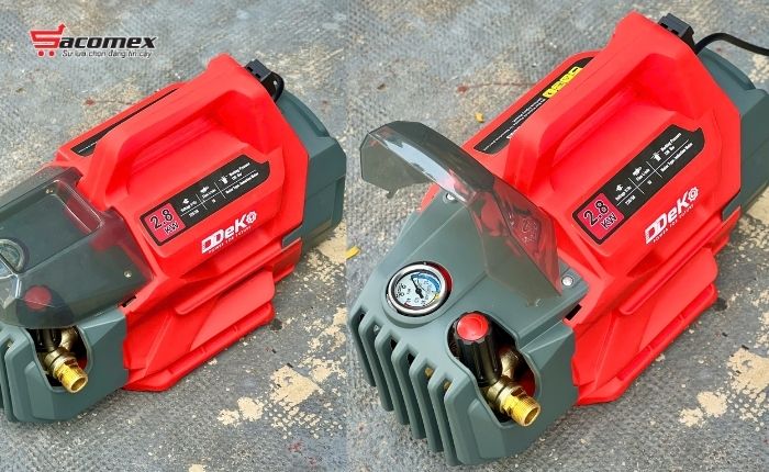 Ứng dụng thực tiễn của máy xịt rửa xe DDeko DK-P2800