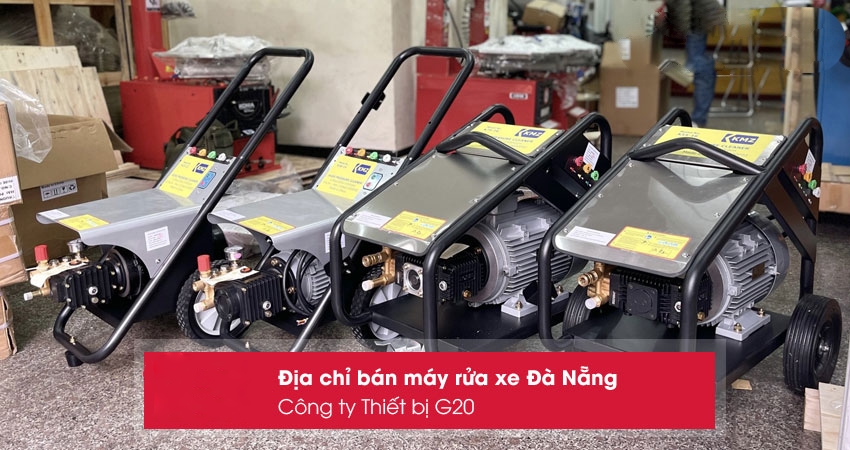 Thiết Bị G20 – Máy bơm xịt rửa xe tại Đà Nẵng