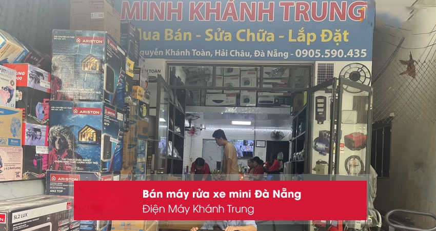 Điện Máy Khánh Trung – Máy xịt rửa xe Đà Nẵng